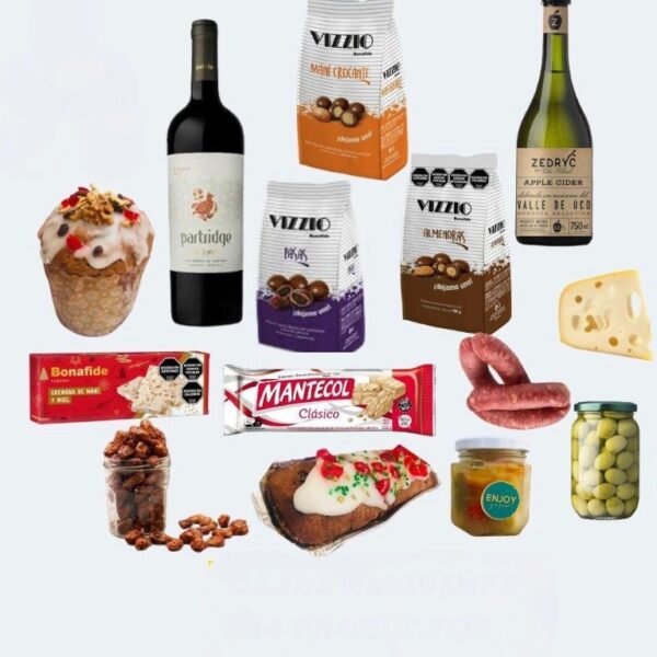 CAJA NAVIDEÑA - 14 PRODUCTOS