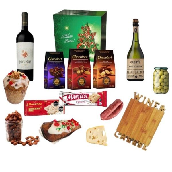 CAJA NAVIDEÑA - 13 Productos + Tabla