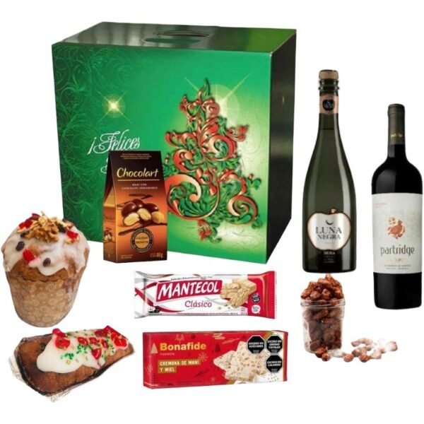CAJA NAVIDEÑA 8 Productos Económica