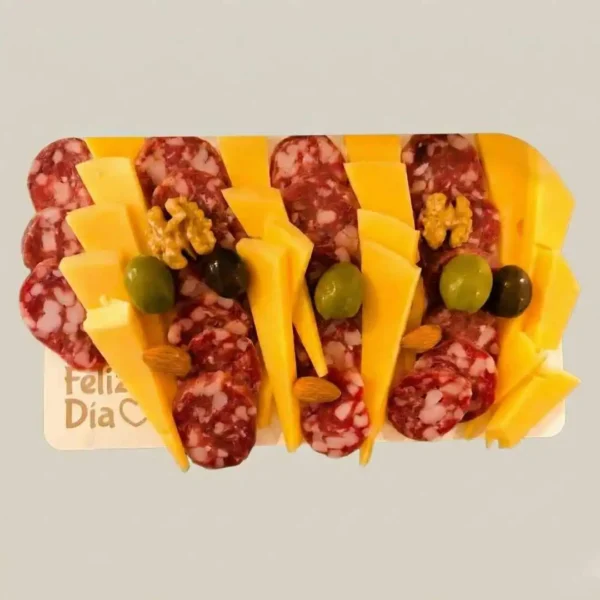 Picada Clásica Individual — Salame y Queso (10 unidades)