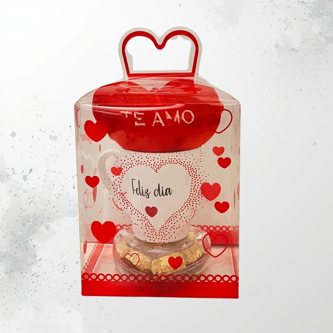 Box Desayuno Aniversario – Regalo Dulce con Taza, Chocolates y Peluche | Envíos en Villa María, Córdoba y GBA